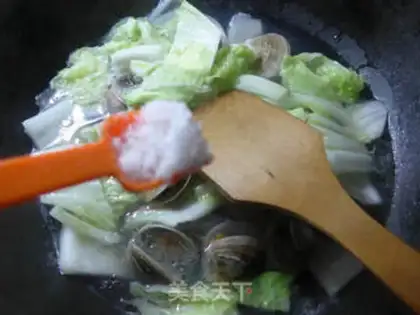 Make A fan of cabbage toad soup step 5