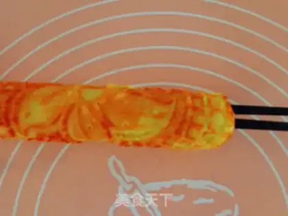 Make Vanilla omelet vegetable oil step 11