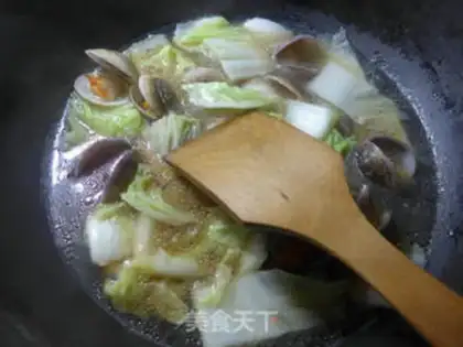 Make A fan of cabbage toad soup step 6
