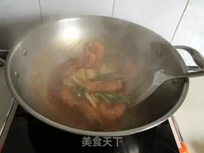 Make Sweet spicy shrimp step 8