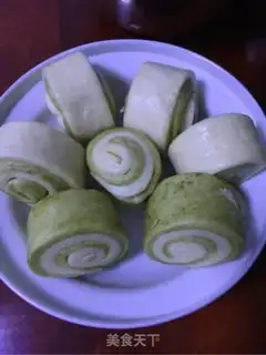Make Two rolls of tea buns step 13