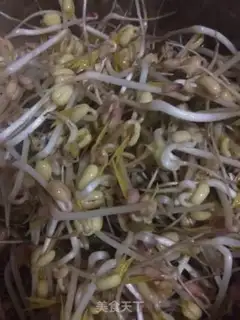 Make Green bean sprouts step 7