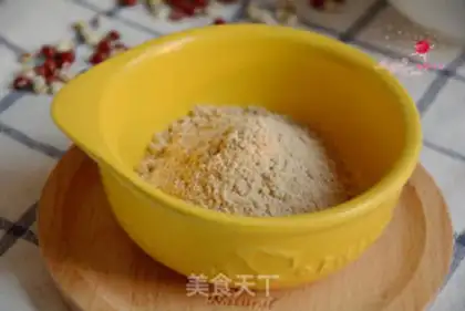 Make Red bean rice powder step 7