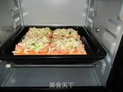 Make Souffle toast pizza step 9