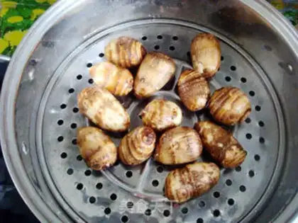 Make Cinnamon taro step 1