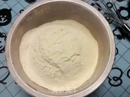 Make Crackers, blueberry cake step 1