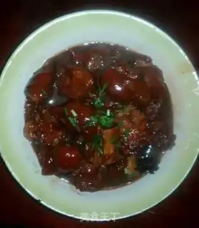 Make Red burning pig hoof step 5
