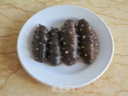 Make Onion sea cucumber step 0