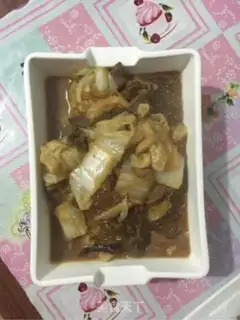 Make Powder pork stew step 7