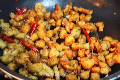 Make Spicy chicken step 6