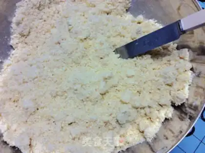Make Double butter, all wheat blueberries step 1