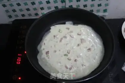 Make Sesame hamcake step 5