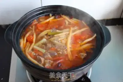 Make We have beef soup in winter step 7