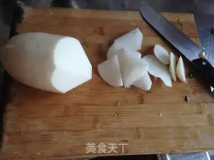 Make A casserole of radish step 1