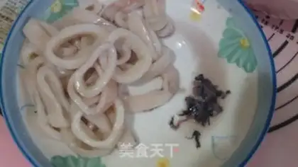 Make Two mushrooms for Chicago squid step 1
