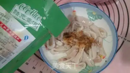Make Two mushrooms for Chicago squid step 3