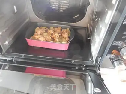 Make Black pepper potato wings step 8