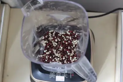Make Red bean rice powder step 1