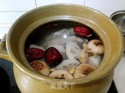 Make Party mushroom chicken soup step 3