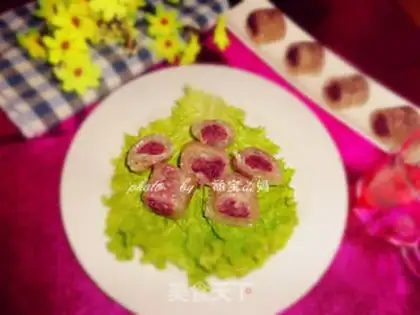 Make Potato rice cake step 11