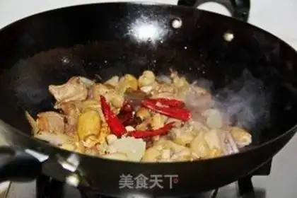 Make Dry pot lamb step 5