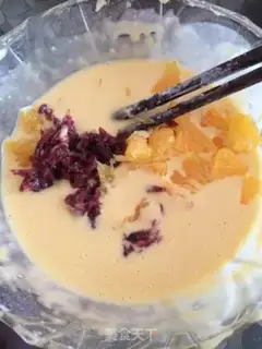 Make Orange rose muffin step 4