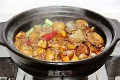 Make Dry pot lamb step 8