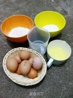 Make Cake roll step 0