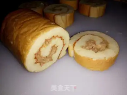 Make Meat pine rolls step 9