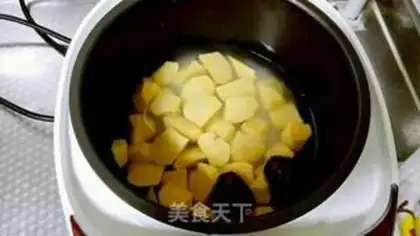 Make Watermelon date rice step 2