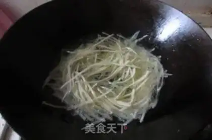 Make Fried potatoes step 1