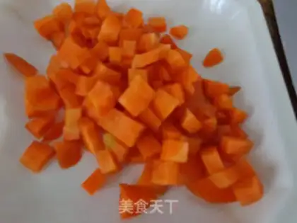 Make Curry ham and rice step 1