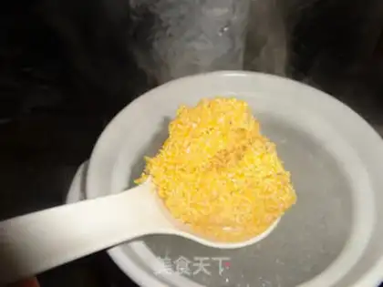 Make Gold-tree porridge step 4