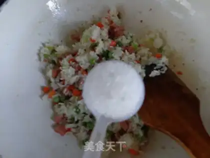 Make Curry ham and rice step 8