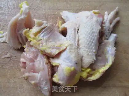 Make Fungus hen soup step 1