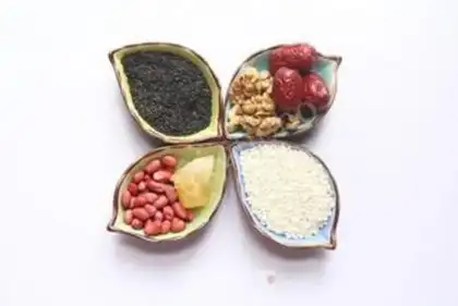 Make walnut sesame paste step 0