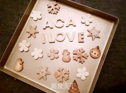 Make Snowflake cookies step 11
