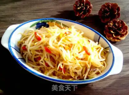 Make Sour green bean sprouts step 10