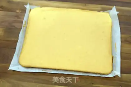 Make Christmas root cake step 7