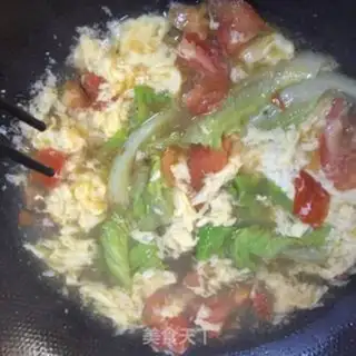 Make Tomato egg soup step 6