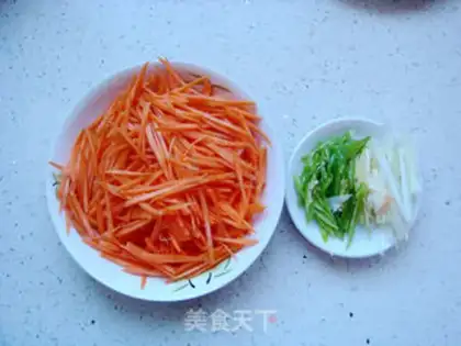 Make Spicy carrots step 1