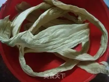 Make Tofu skin step 0