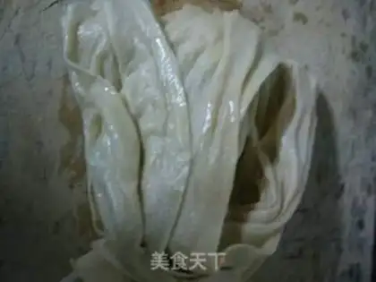 Make Tofu skin step 1
