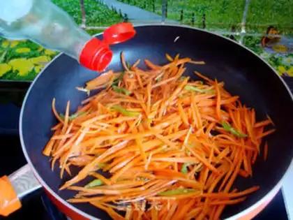 Make Spicy carrots step 5