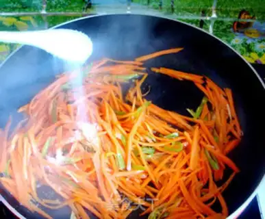Make Spicy carrots step 6