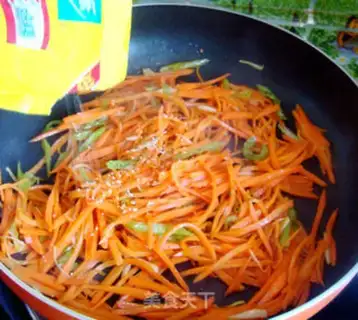 Make Spicy carrots step 7