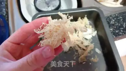 Make Old hen stewed the bamboo step 7