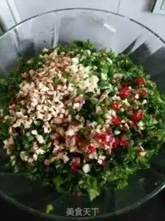Make A tofu cuisine bag of fans step 1