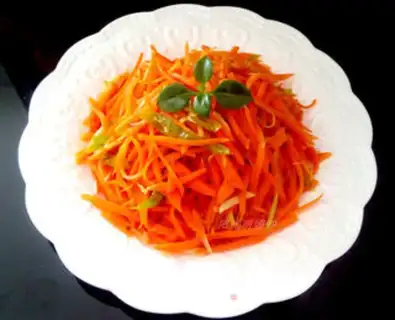 Make Spicy carrots step 8