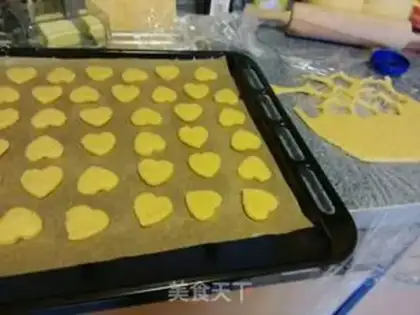 Make Almond letter cookies step 6